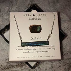 Luna Norte Labradorite Necklace!